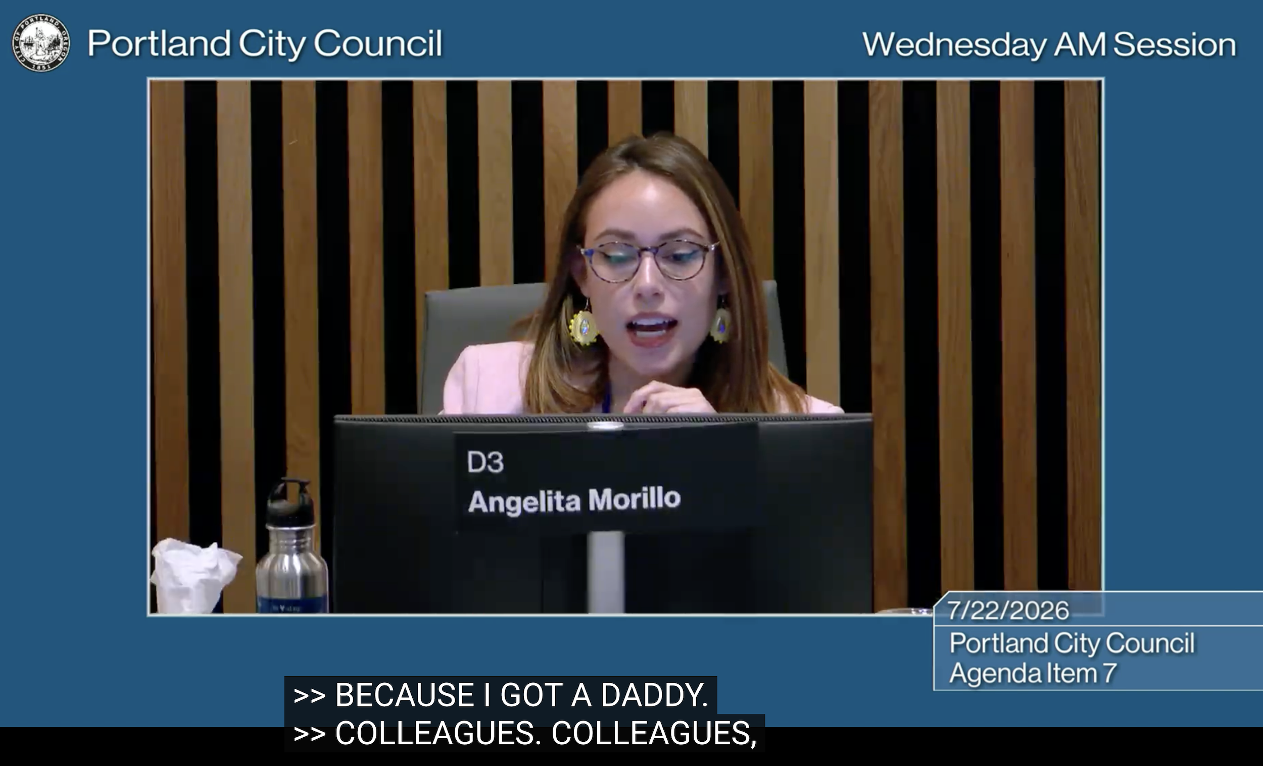 Good Morning, News: Mayor Wilson Casts First Tie-Breaker and Is Subsequently Labeled “Daddy,” and Your Chance to Name a Baby Porcupine (Daddy?)